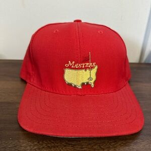 American Needle Red Masters Hat